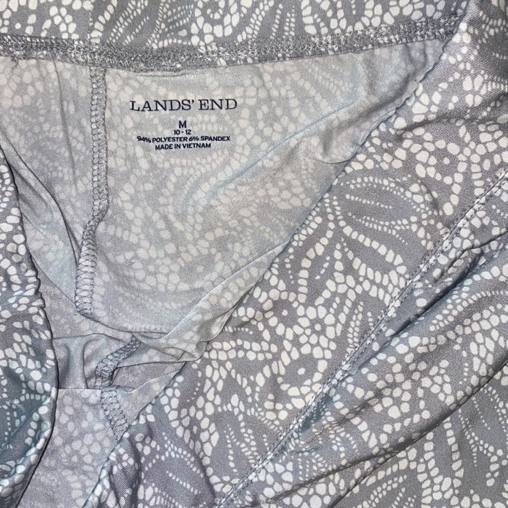 Lands’ End leggings size medium M 10-12 pants cozy - Picture 4 of 8